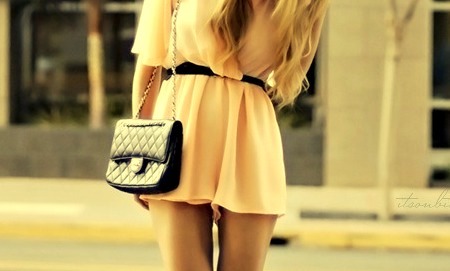 Cute Luxury Fashion Dress and Bag